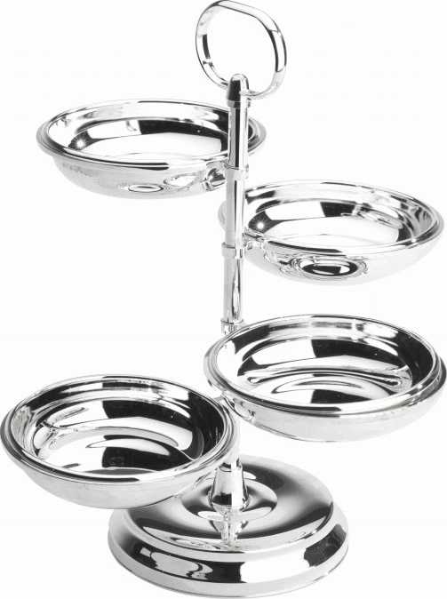 Zilverstad Etažér na chipsy, 4 patra