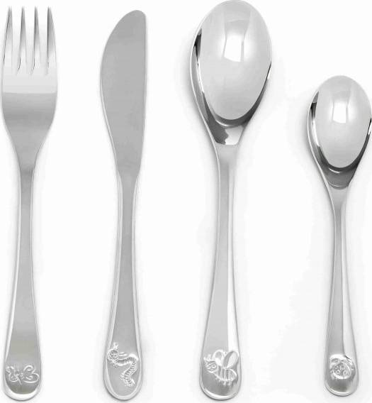 Zilverstad Příbor nature friends, sada 4 ks