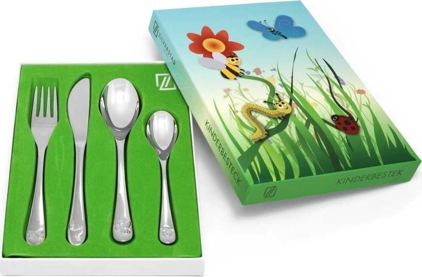 Zilverstad Příbor nature friends, sada 4 ks