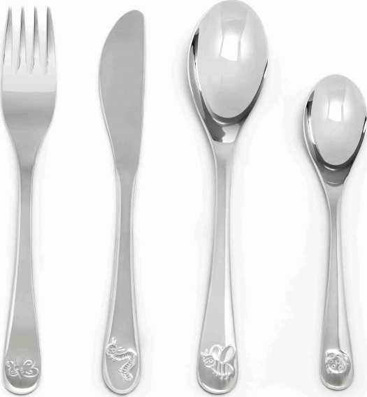 Zilverstad Příbor nature friends, sada 4 ks