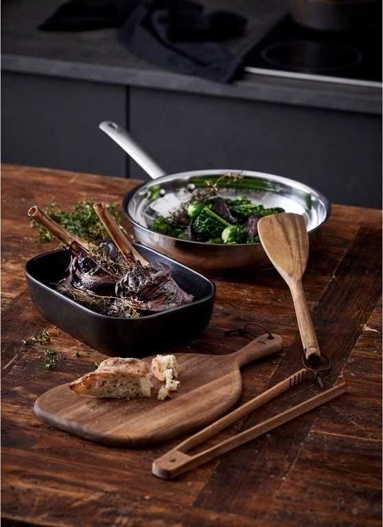 Holm Nerezová pánev na smažení 28 cm