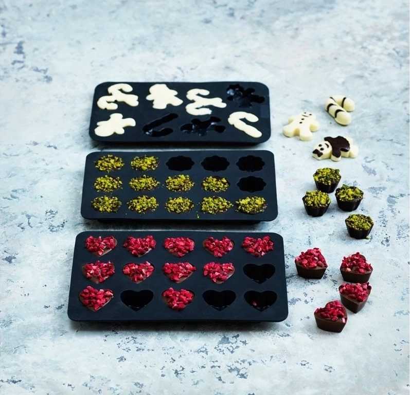 Blomsterbergs Sada pečících forem (3 ks) black