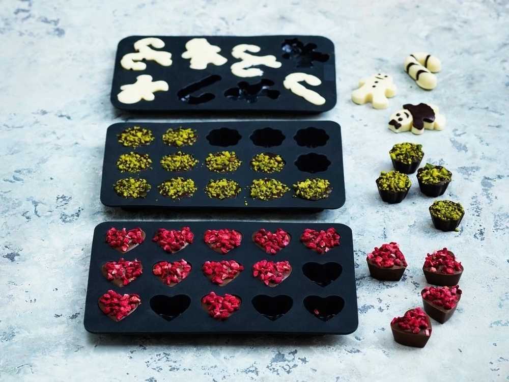 Blomsterbergs Sada pečících forem (3 ks) black