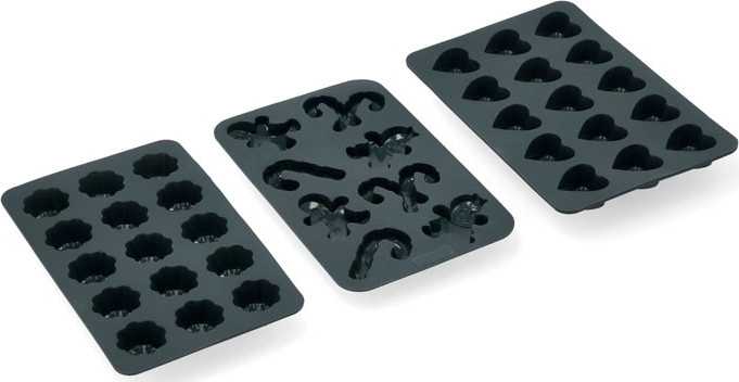 Blomsterbergs Sada pečících forem (3 ks) black