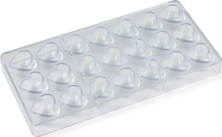 Blomsterbergs Forma na tvorbu čokoládových pralinek srdíčko