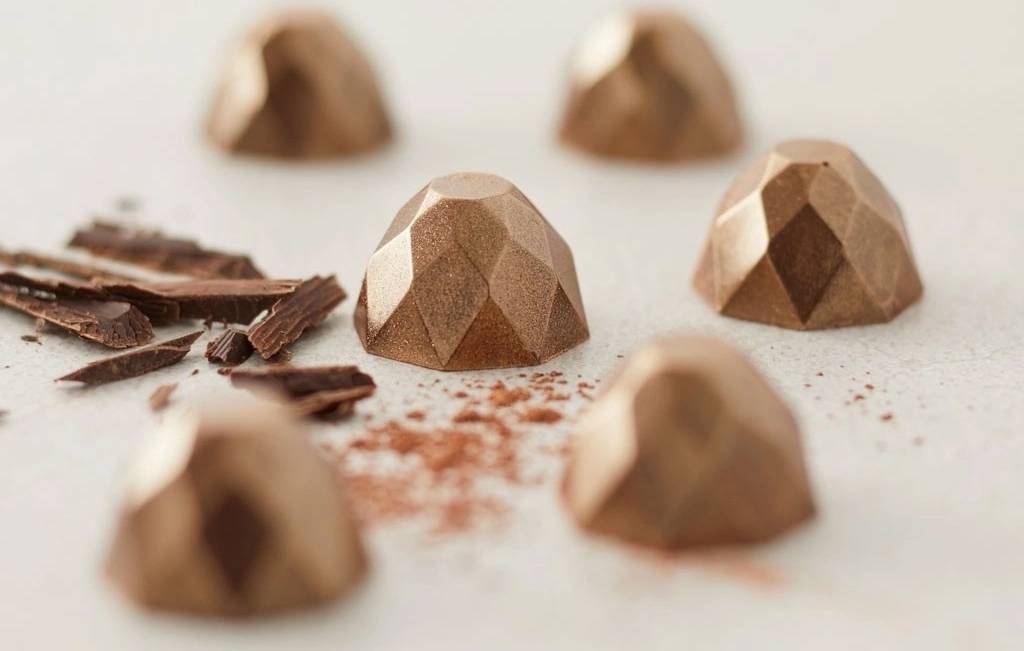Blomsterbergs Forma na tvorbu čokoládových pralinek diamant