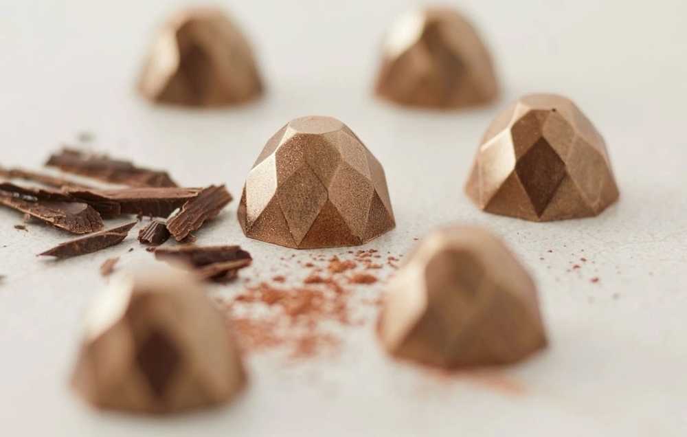 Blomsterbergs Forma na tvorbu čokoládových pralinek diamant