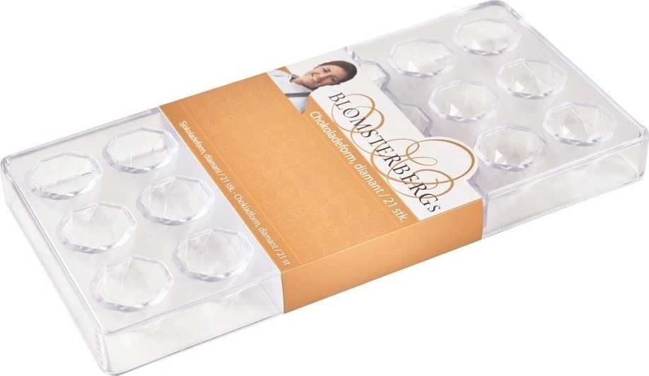 Blomsterbergs Forma na tvorbu čokoládových pralinek diamant