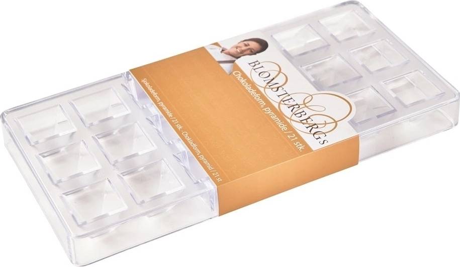 Blomsterbergs Forma na tvorbu čokoládových pralinek pyramída