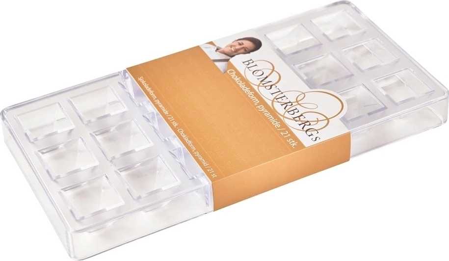 Blomsterbergs Forma na tvorbu čokoládových pralinek pyramída