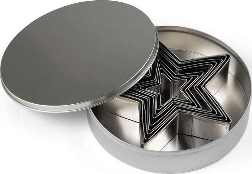 Blomsterbergs Vykrajovátko na sušenky hvězdička (9 ks)