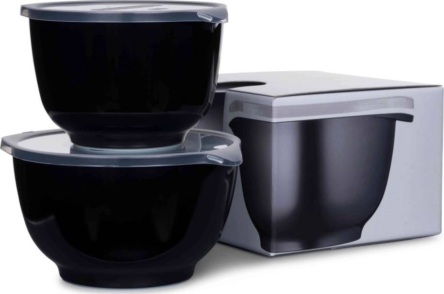 Rosti Kuchyňská mísa s víkem 2+3l margrethe black