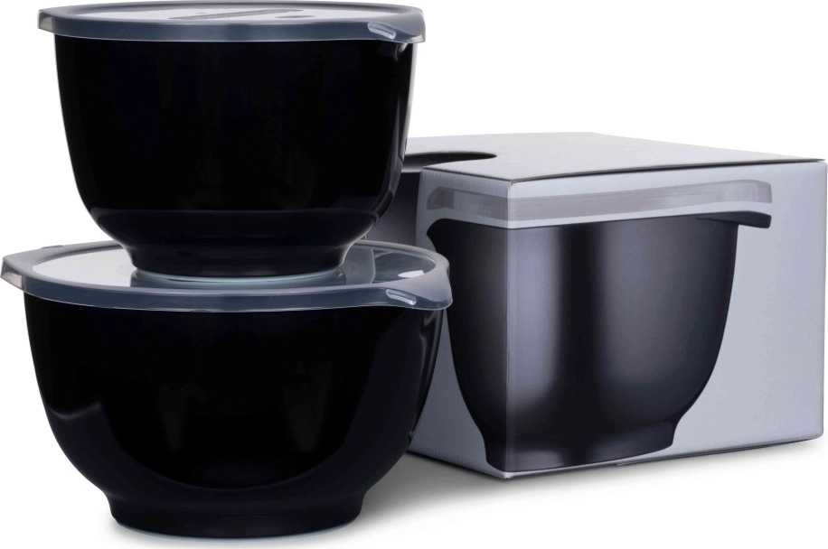 Rosti Kuchyňská mísa s víkem 2+3l margrethe black