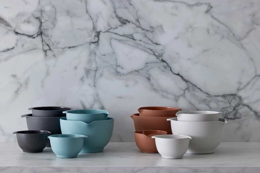 Rosti Kuchyňská mísa 3,0l margrethe pebble white