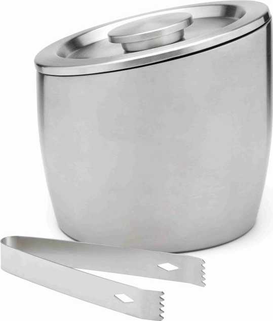 Leopold Vienna Dvoustěnný kbelík na led s víkem a kleštičkami (2,5l)