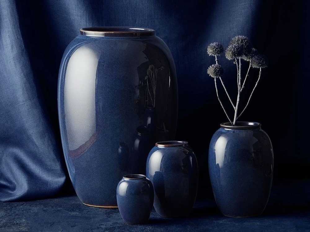 Bitz Váza 50 cm blue