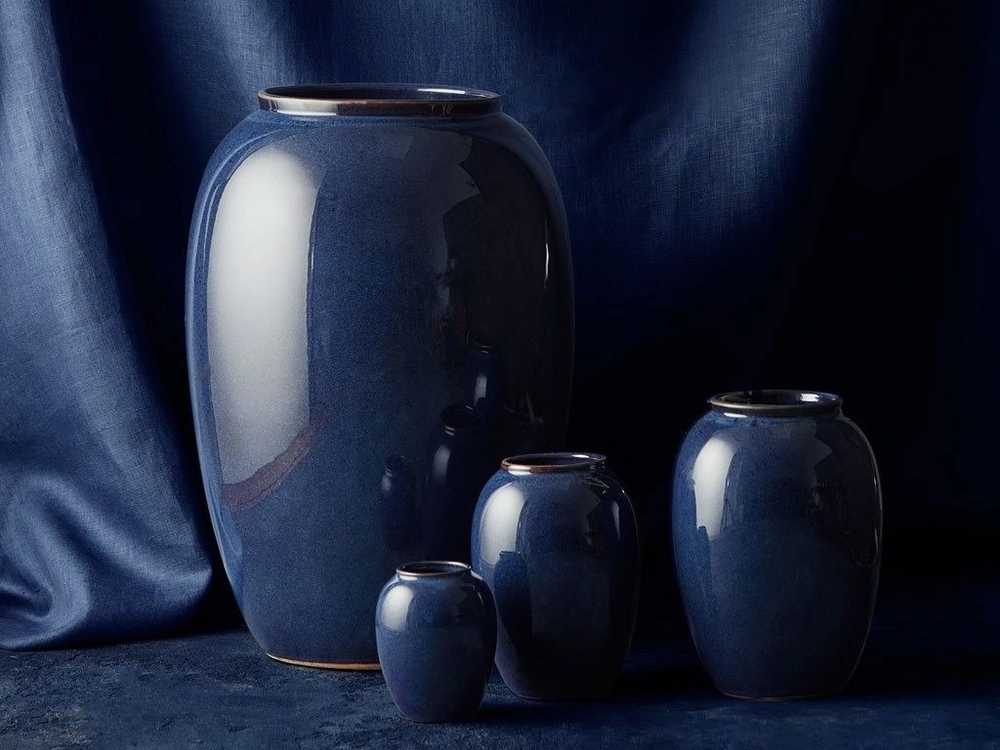 Bitz Váza 50 cm blue
