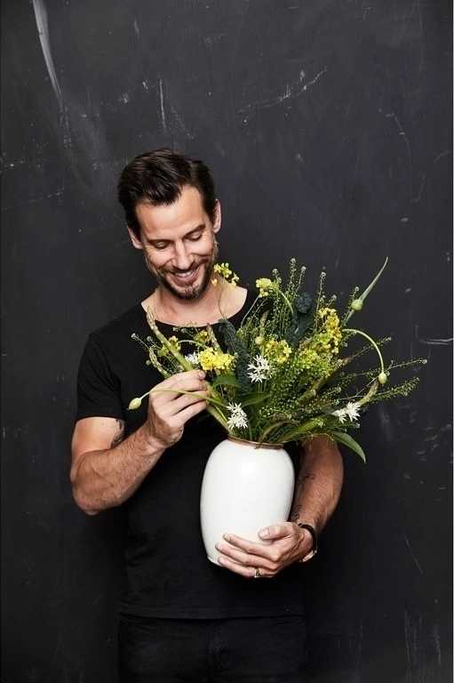 Bitz Váza 25 cm cream