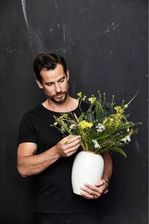 Bitz Váza 25 cm cream