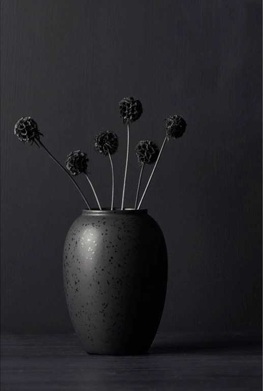 Bitz Váza 20 cm black