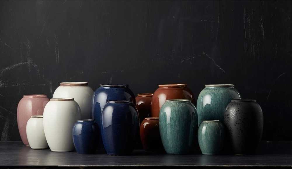 Bitz Váza 20 cm cream