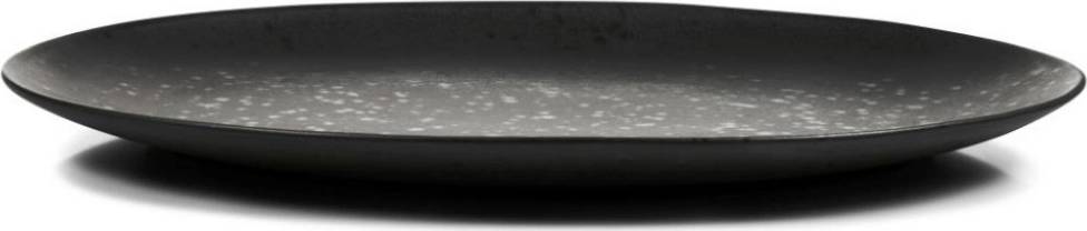 Bitz Ovální servírovací mísa 45x34cm black
