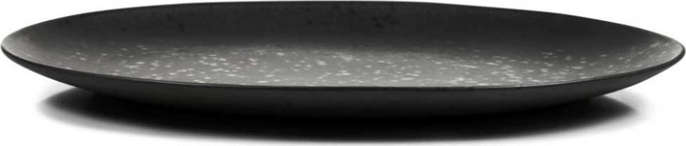 Bitz Ovální servírovací mísa 45x34cm black