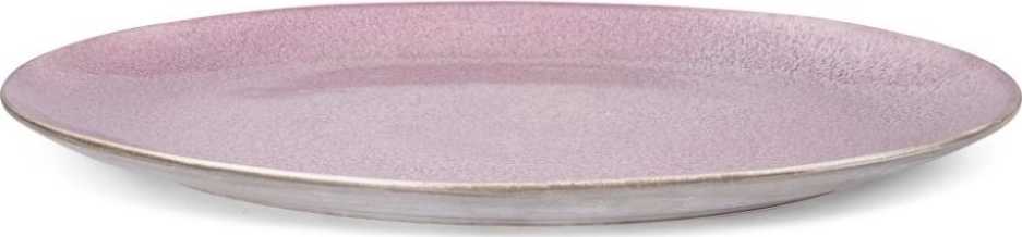 Bitz Ovální servírovací mísa 45x34cm grey/light pink