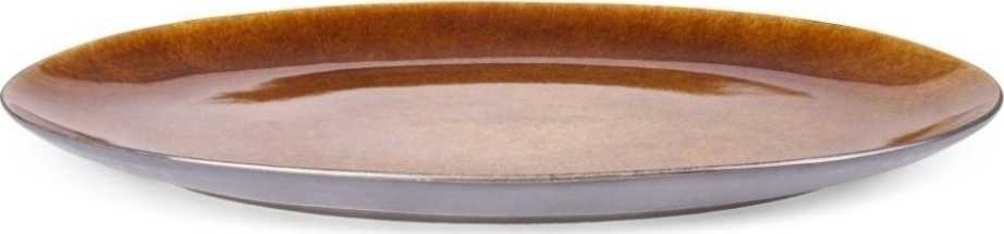 Bitz Ovální servírovací mísa 45x34cm black/amber