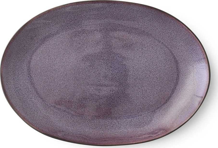 Bitz Ovální servírovací mísa 36x25 black/lilac
