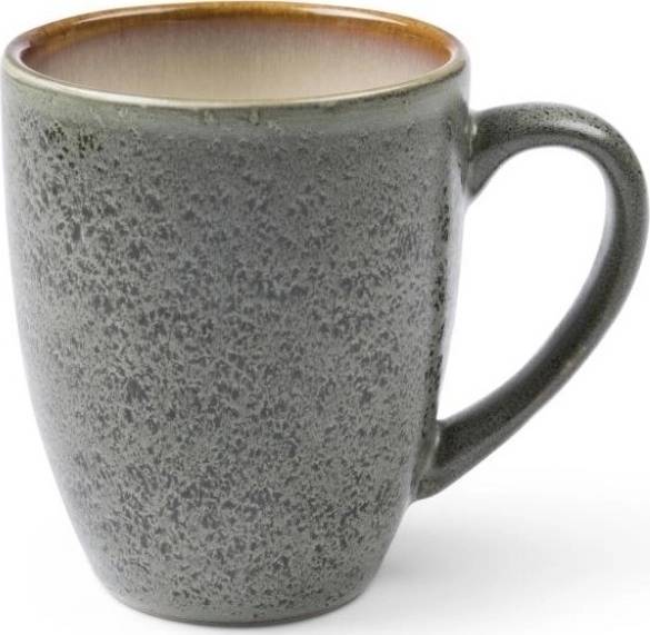 Bitz Kameninový hrnek s ouškem 30cl Green/Creme