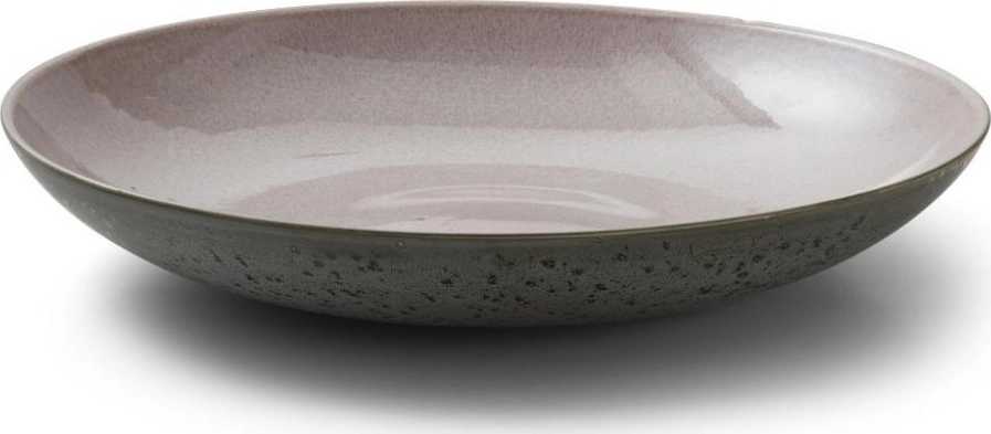 Bitz Servírovací mísa 40cm grey/light pink