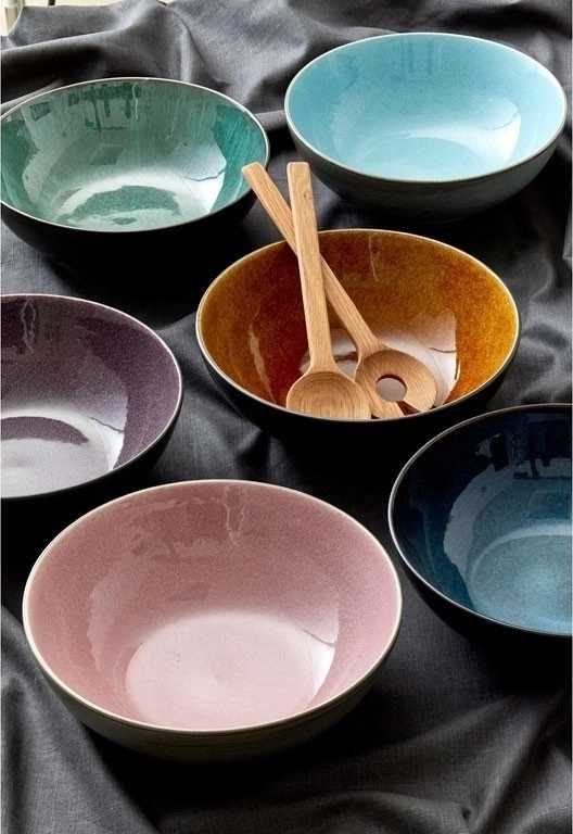 Bitz Salátová mísa 30 cm grey/light blue