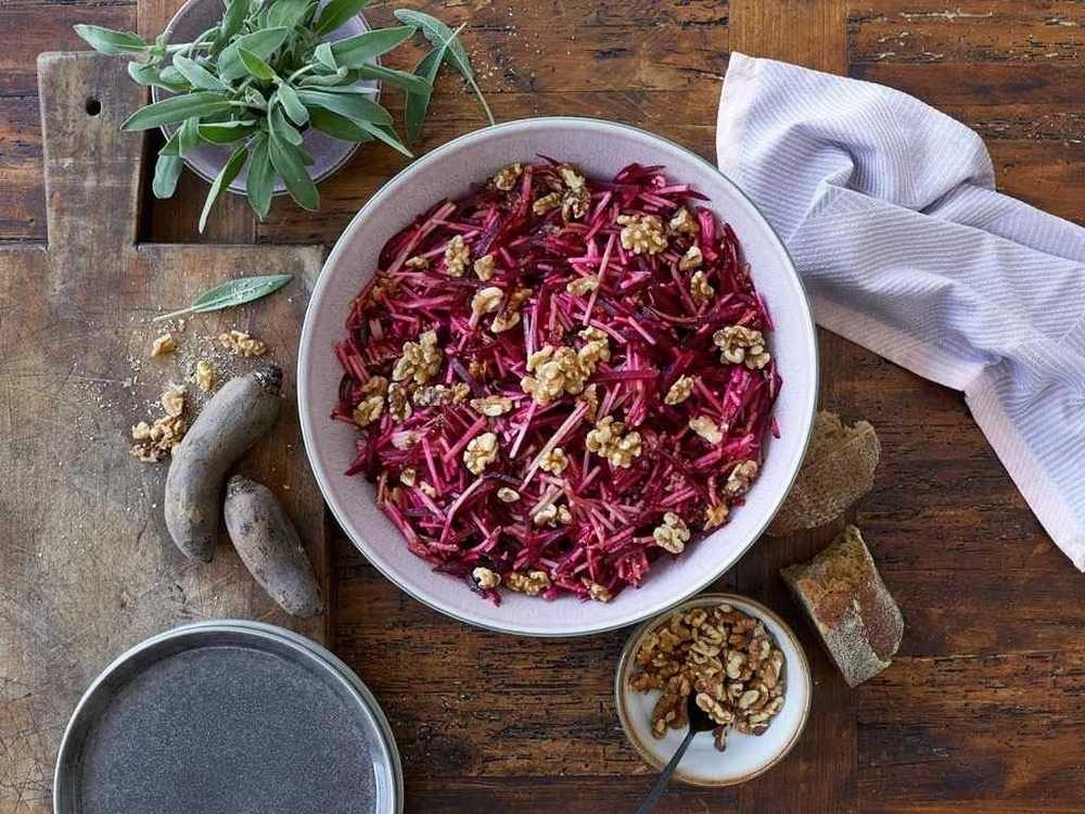 Bitz Salátová mísa 30 cm grey/light pink