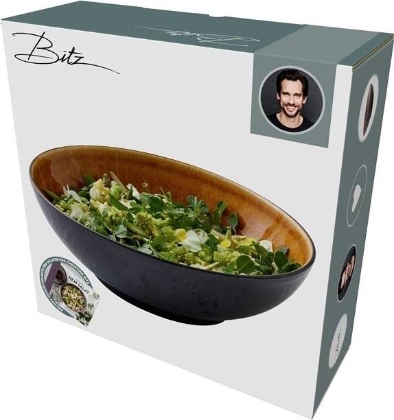 Bitz Salátová mísa 30 cm black/amber