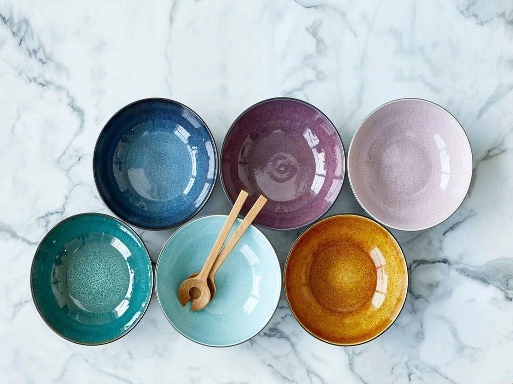 Bitz Salátová mísa 30 cm black/amber