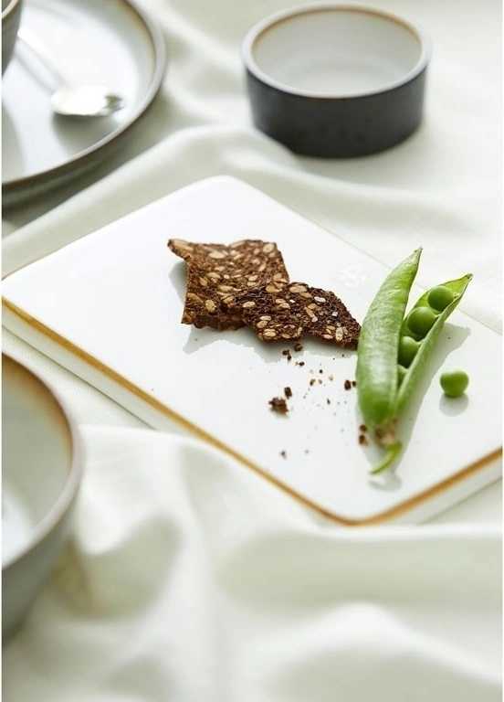 Bitz Servírovací tác 22x12,8cm creme