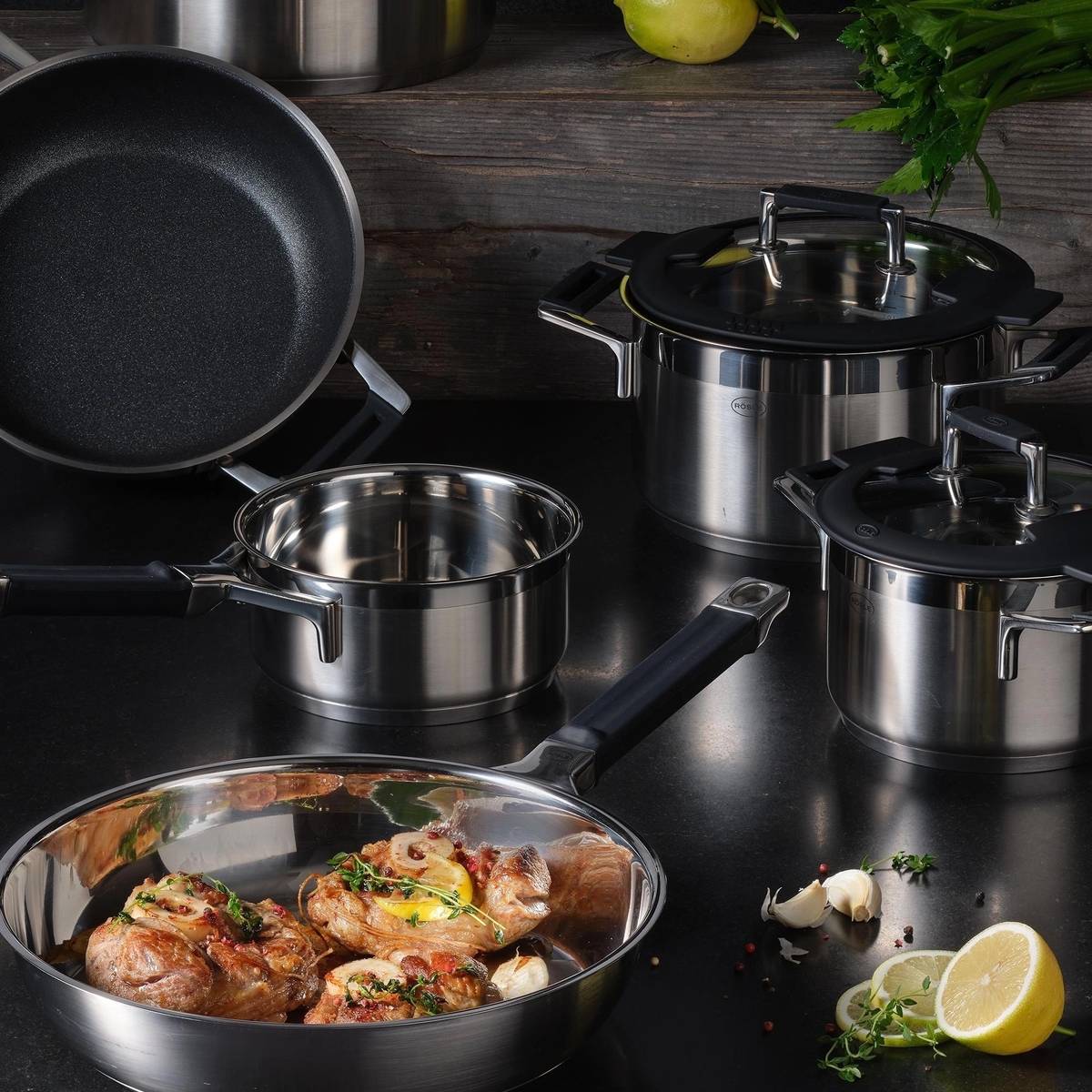 Rösle Vysoký hrnec Silence PRO, 20 cm / 3,5 l