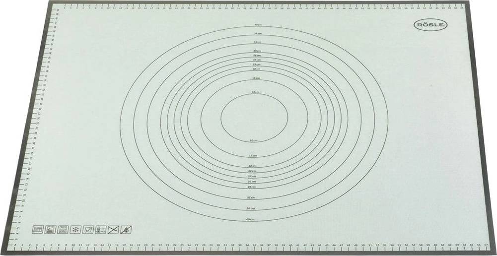Rösle Silikonová pracovní a pečicí podložka, 68 x 53 cm
