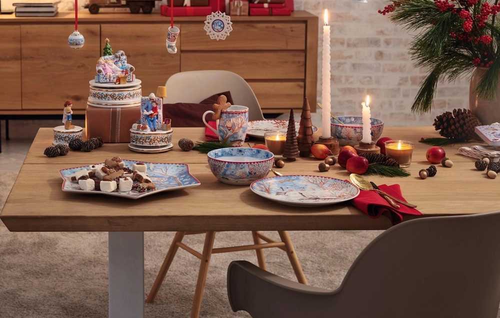 Rosenthal Vánoční sněžítko / těžítko, Štědrý večer, 12 cm