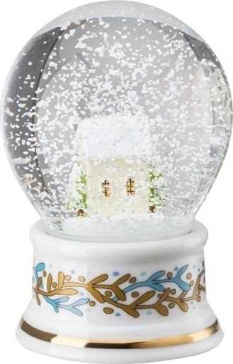 Rosenthal Vánoční sněžítko / těžítko, Štědrý večer, 12 cm