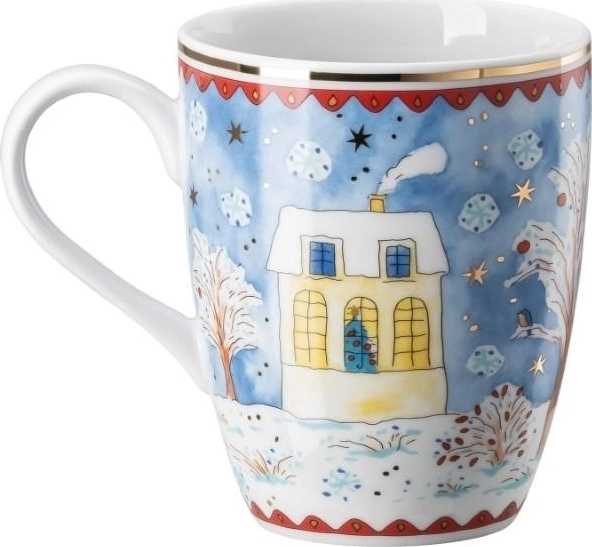 Rosenthal Vánoční hrnek s uchem, Štědrý večer, 0,36l