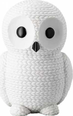 Rosenthal Moderní dekorace sova Sněhurka, Pets, velká, 10,5 cm