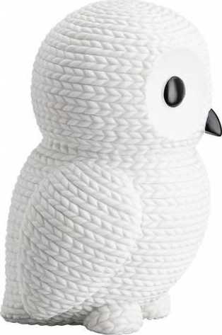 Rosenthal Moderní dekorace sova Sněhurka, Pets, velká, 10,5 cm