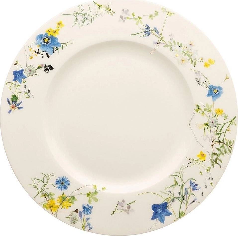 Rosenthal Fleurs des Alpes dezertní talíř s okrajem, 23 cm