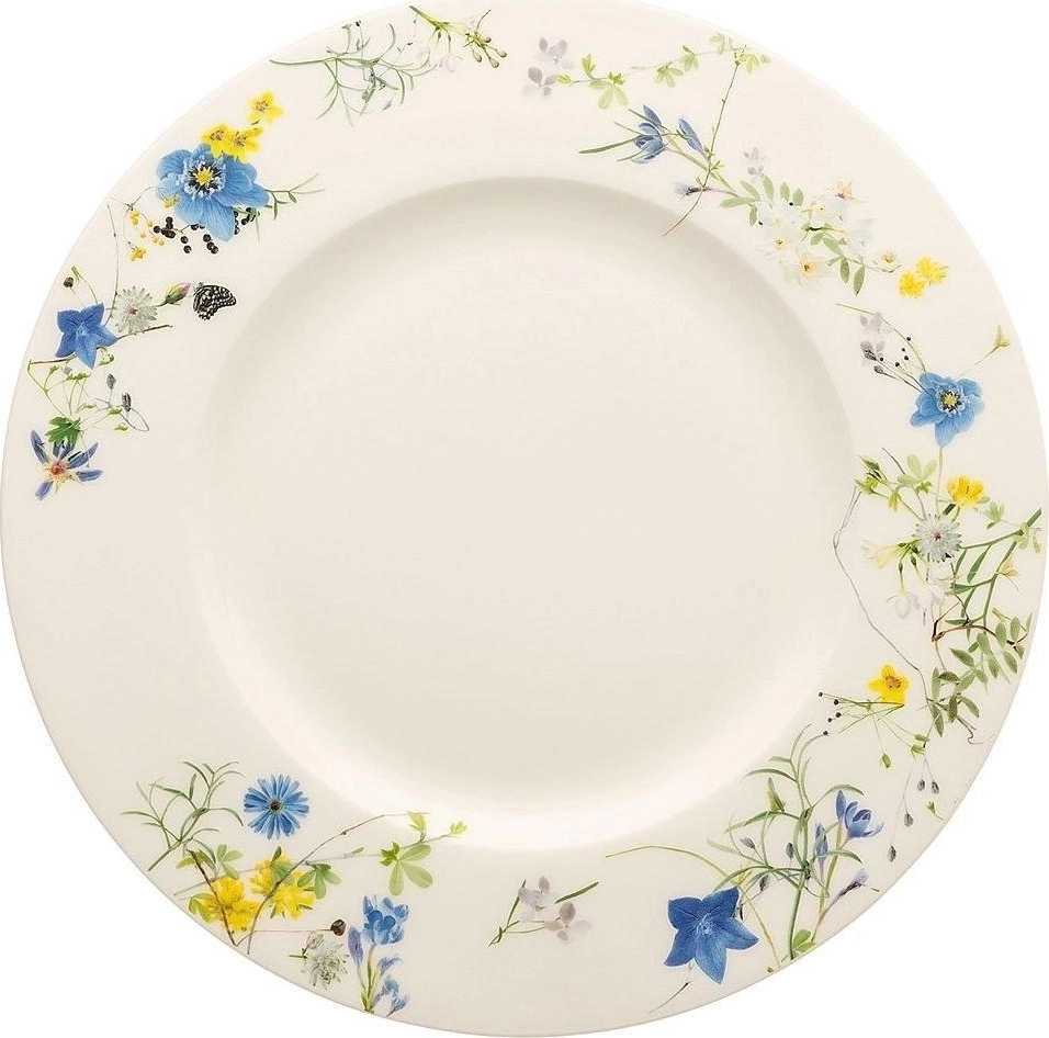 Rosenthal Fleurs des Alpes dezertní talíř s okrajem, 23 cm