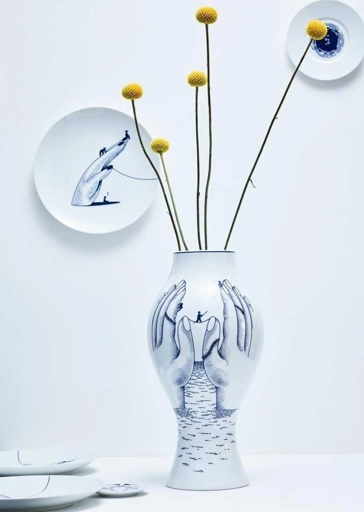 Rosenthal Far, Far, Closer talíř, Ø 26 cm, ruka P