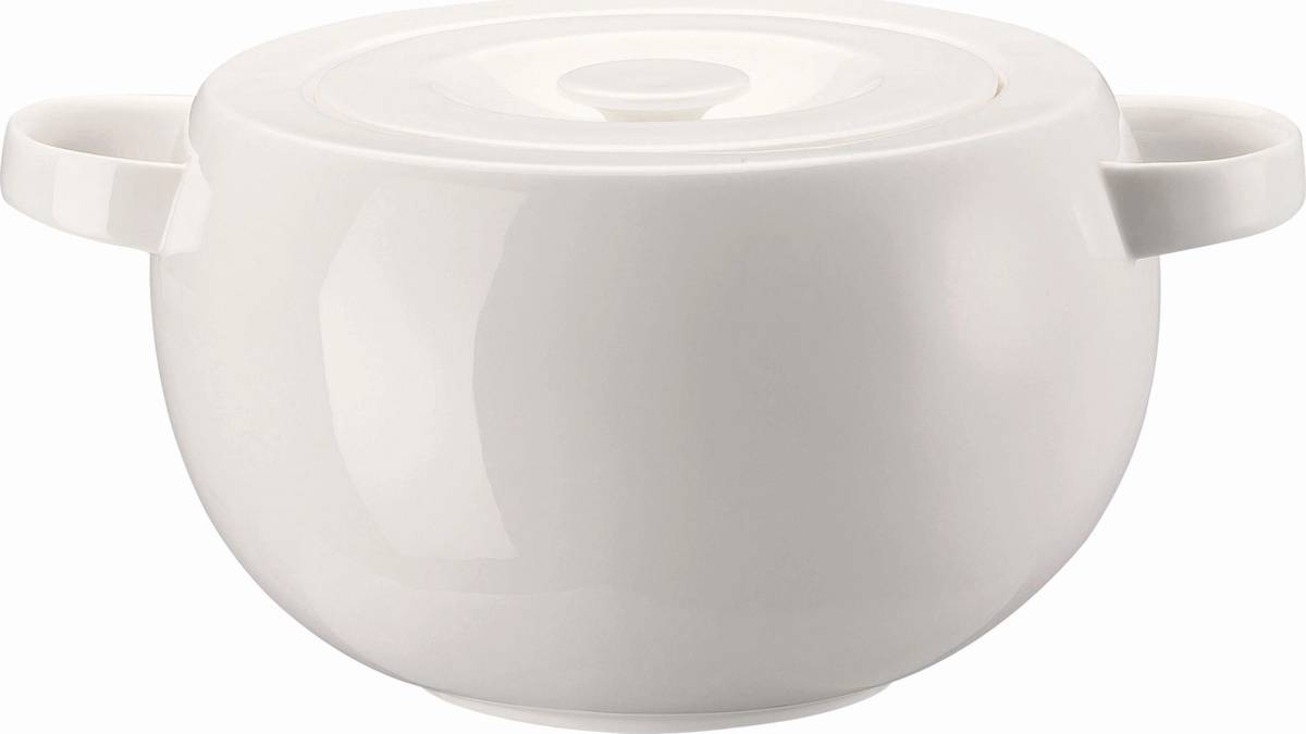 Rosenthal Brillance White zeleninová mísa s poklicí, 3 l