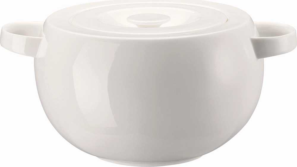 Rosenthal Brillance White zeleninová mísa s poklicí, 3 l