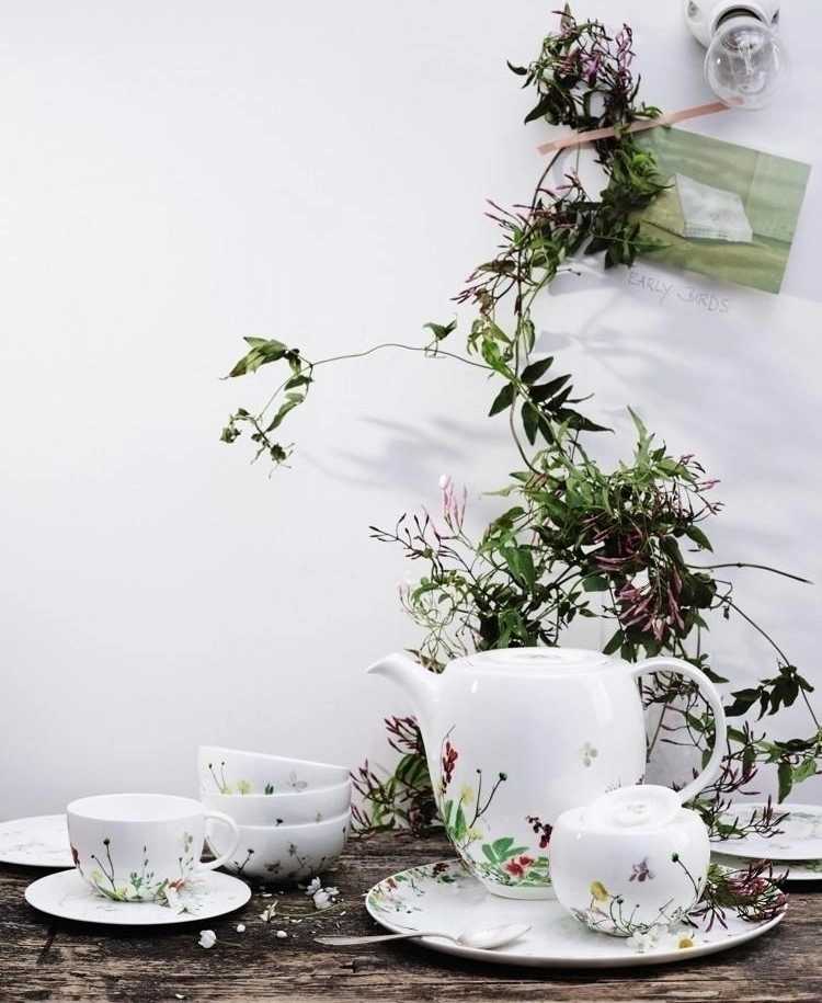 Rosenthal Brillance Fleurs Sauvages podšálek k šálku na espresso, 12 cm